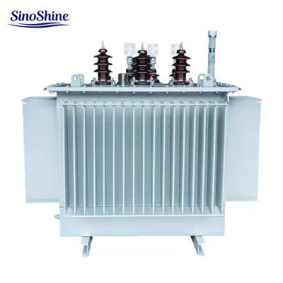 SinoShine PV Boost Oil Immersed Distribution Transformer 10KV 2500KVA Low Noise Power Equipment
